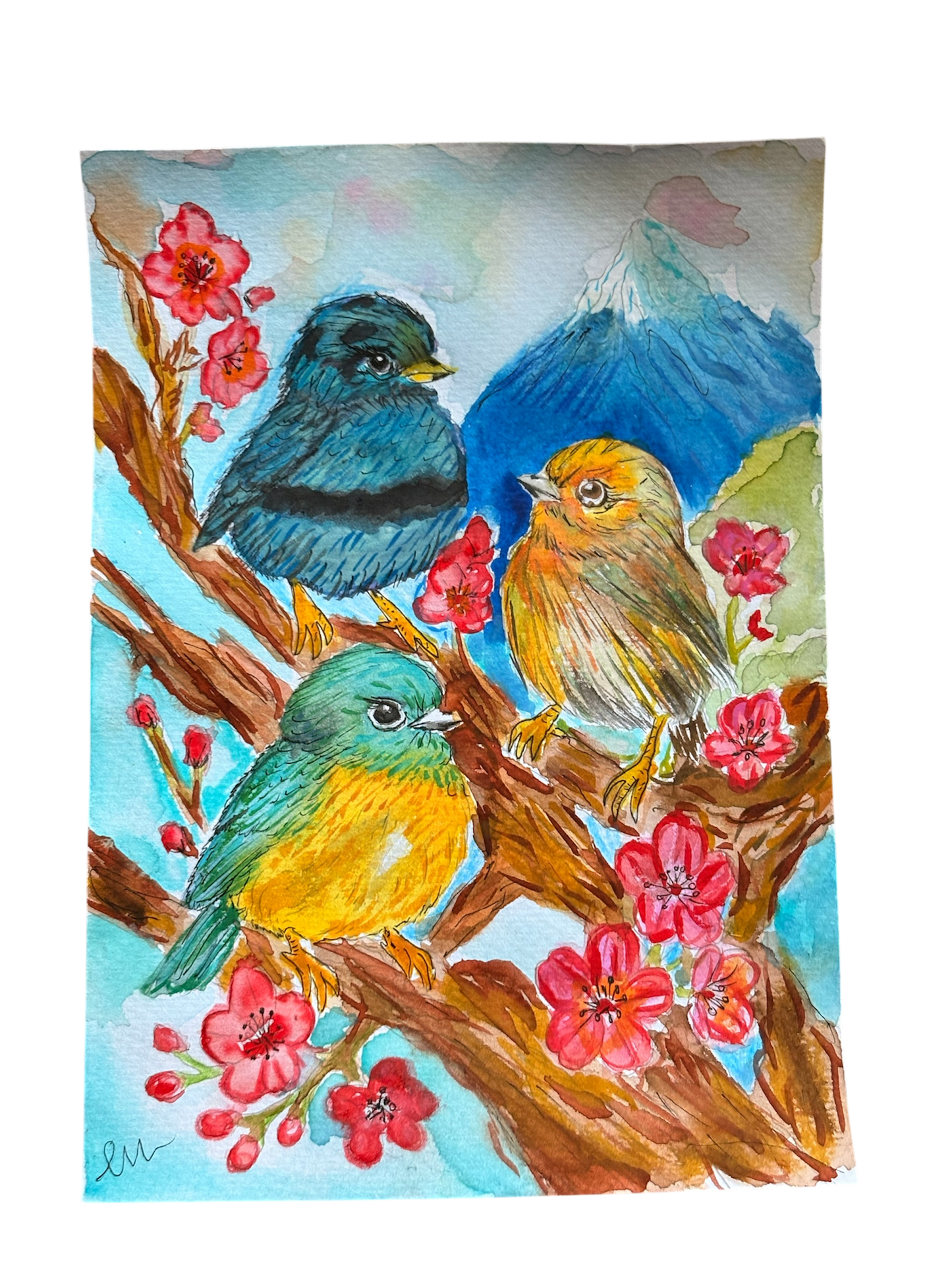 Spring Bird Study No. 1